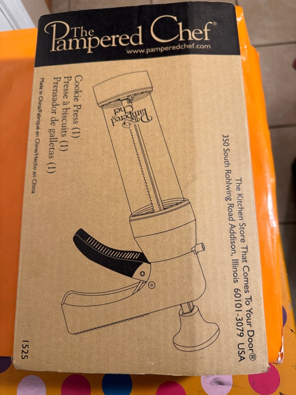 The Pampered Chef Cookie Press